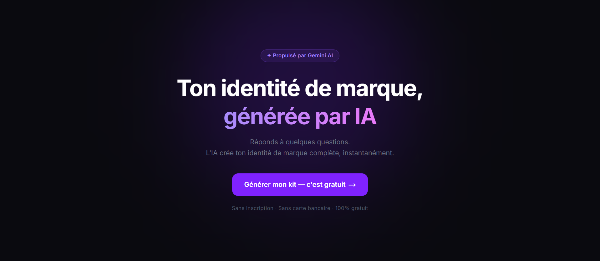 un projet