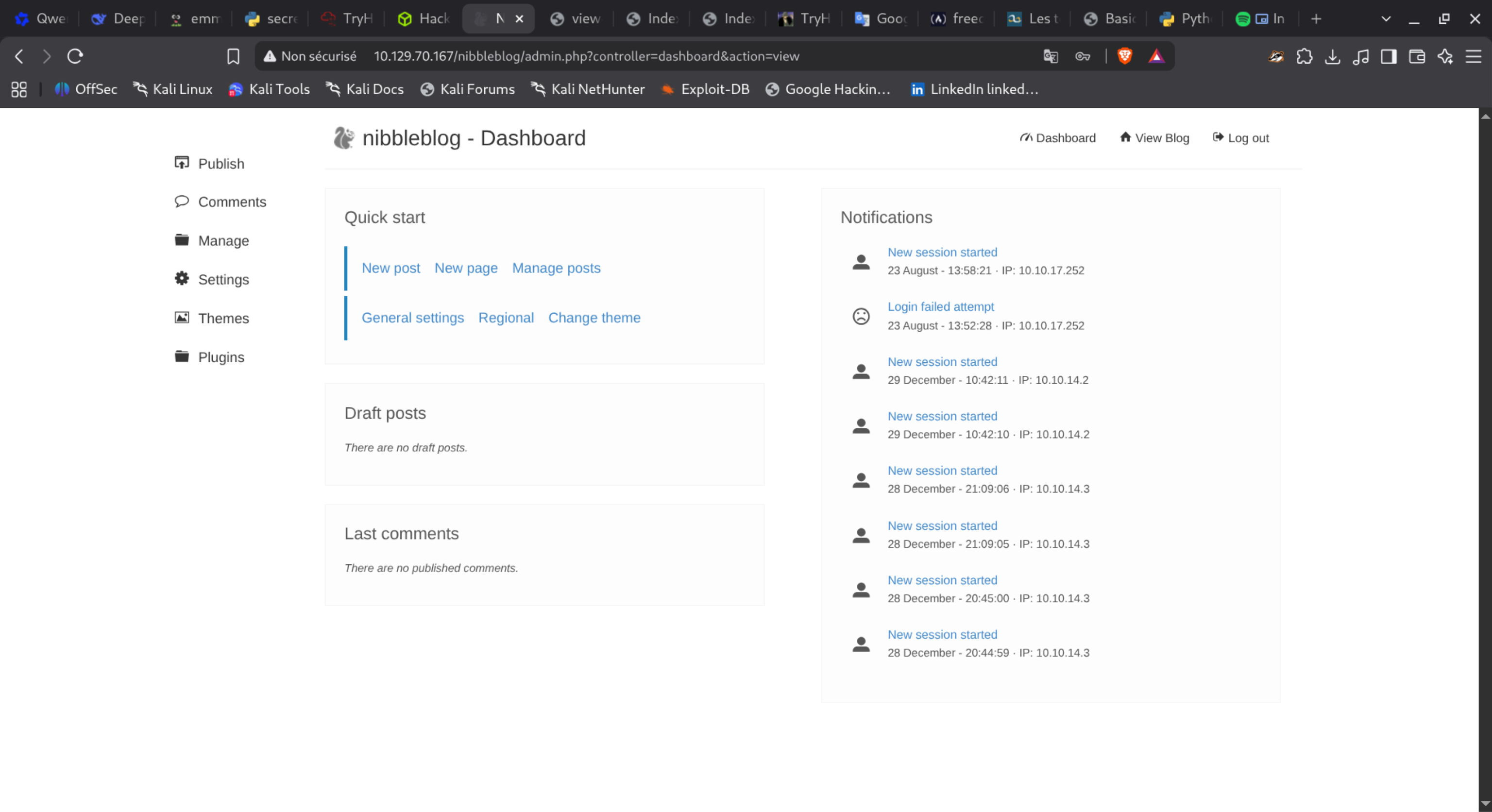 dashboard
